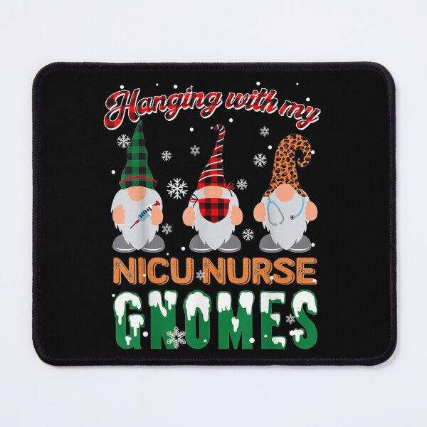 Item preview, Hanging With My NICU Nurse Gnomes Plaids Christmas Matching designed and sold by Delores Kinder.