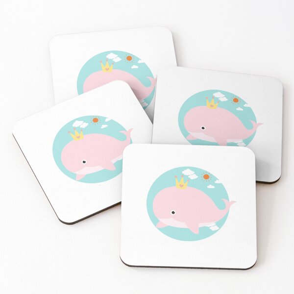 Item preview, Dream Big by Adorable Pink Whale v2 (Without Quote) designed and sold by DearSunny.