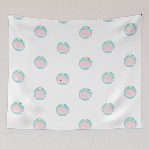 Item preview, Dream Big by Adorable Pink Whale v2 (Without Quote) designed and sold by DearSunny.