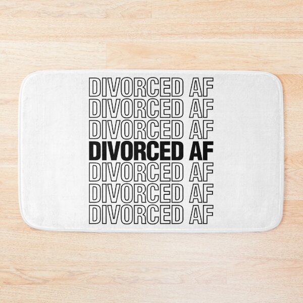 Item preview, Divorced AF designed and sold by Bendthetrend.