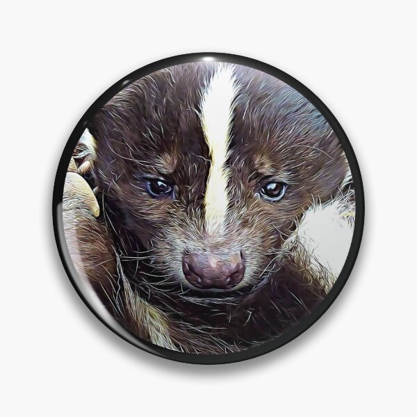 Item preview, Skunk Portrait designed and sold by RevolutionInPaint.