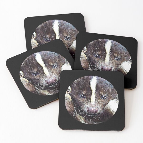 Item preview, Skunk Portrait designed and sold by RevolutionInPaint.