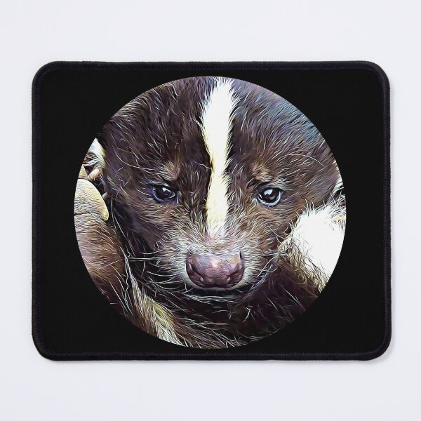 Item preview, Skunk Portrait designed and sold by RevolutionInPaint.