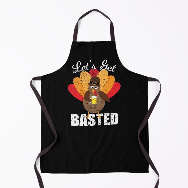 Item preview, Turkey Time to get Basted Happy Thanksgiving Beer Wasted  designed and sold by Orchyd.