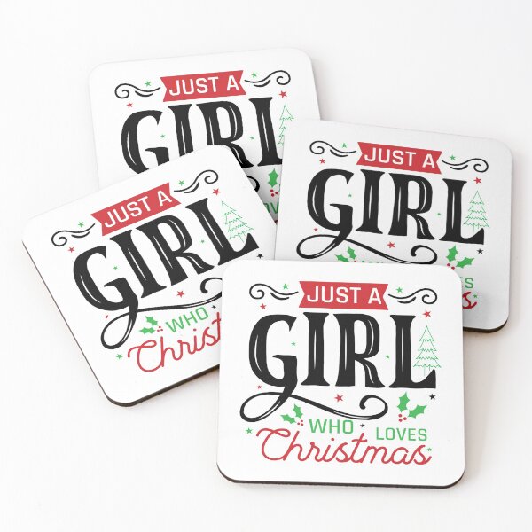 Item preview, Just a girl who loves christmas - merry x mas, christmas mood designed and sold by Delandor.