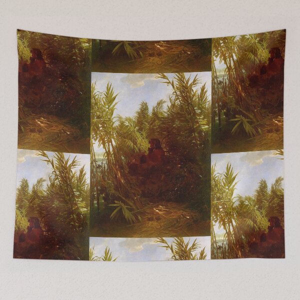 Item preview,  Pan Amongst the Reeds - Arnold Böcklin designed and sold by Vintage Designs +.