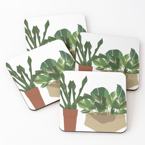 Item preview, Beautiful Sansevieria zeylanica green leaves and Epipremnum aureum or money plant for home decoration in the terracotta pot. White isolated designed and sold by KARTICK DUTTA.