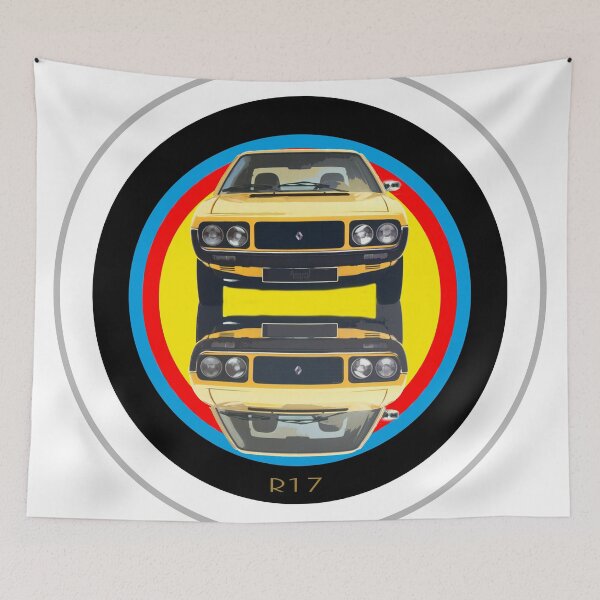 Item preview, Renault 17 on target designed and sold by Aaaah Eeeek Studio.