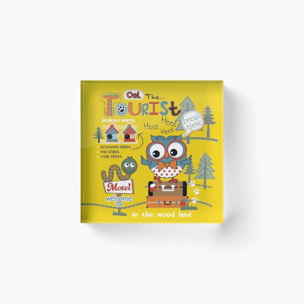 Item preview, Funny Animal Owl designed and sold by innazimovec.