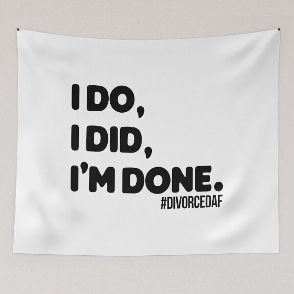 Item preview, I Do I Did I'm Done designed and sold by Bendthetrend.