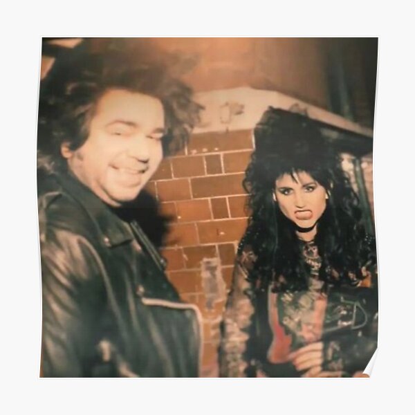 Laszlo & Nadja in the 80s Poster
