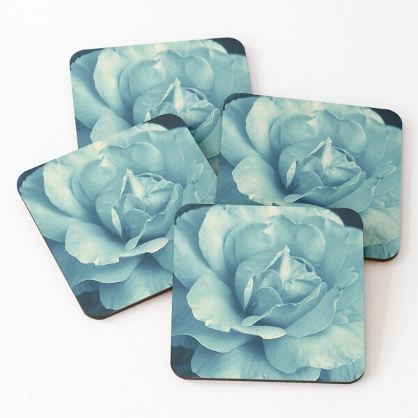 Item preview, Turquoise Green Large Beautiful Rose  designed and sold by JariHawk.