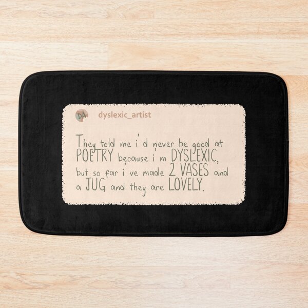 Item preview, Dyslexic Ceramic Artist designed and sold by Teequeque.