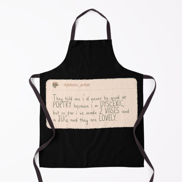 Item preview, Dyslexic Ceramic Artist designed and sold by Teequeque.