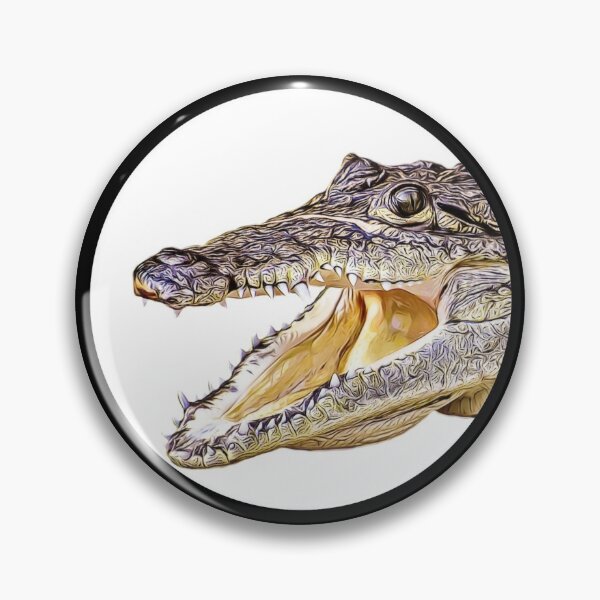 Aperçu de l'œuvre Portrait de crocodile créée et vendue par RevolutionInPaint.