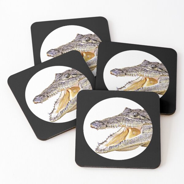 Item preview, Crocodile Portrait designed and sold by RevolutionInPaint.
