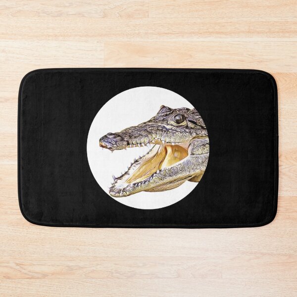 Item preview, Crocodile Portrait designed and sold by RevolutionInPaint.