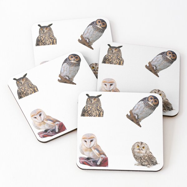 Item preview, 8th Unique Owls Stickers Pack. Essential For Every Owl Lover. Suitable For Laptops, Walls, Cars - Cute designed and sold by AnimalStickers-.