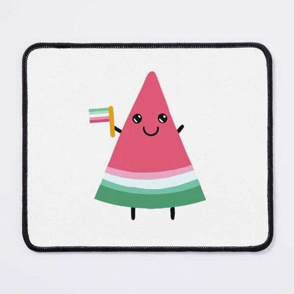 Item preview, Abro Pride Happy Watermelon with Flag designed and sold by Emmys Prints.