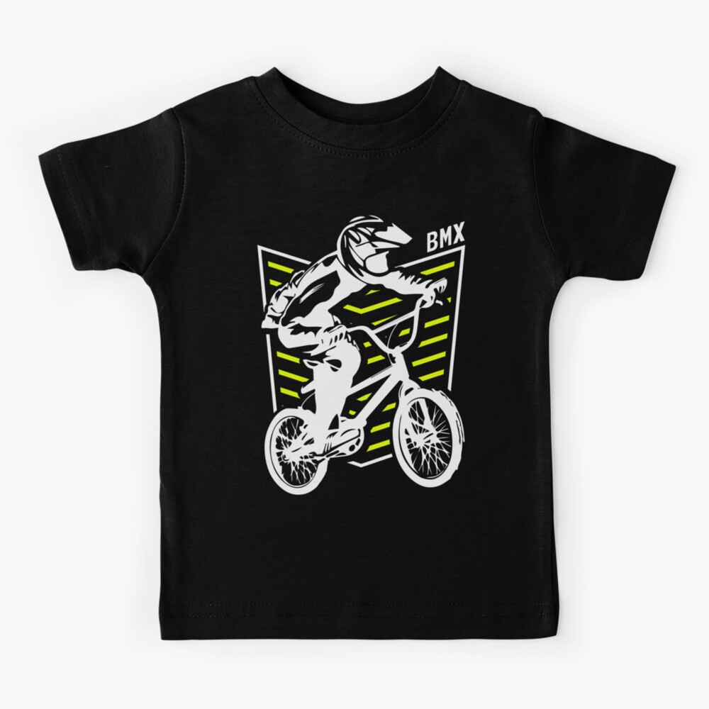 "Bmx Apparel Retro Bmx Bike Old School Patch" Kids TShirt for Sale