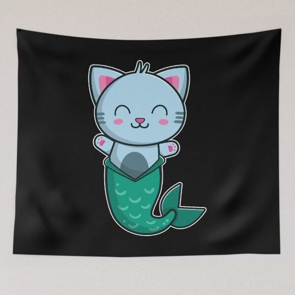 Item preview, Purrmaid Cat Lover Mermaid Kitty Magical Meowmaid Gift graphic designed and sold by theodoros20.