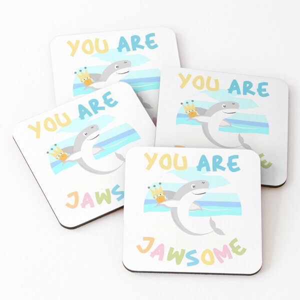 Item preview, You Are Jawsome by Adorable Baby Shark designed and sold by DearSunny.
