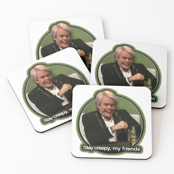 Item preview, STAY CREEPY, MY FRIENDS Bill Hader Keith Morrison Dos Equis PARODY! designed and sold by massiveink.