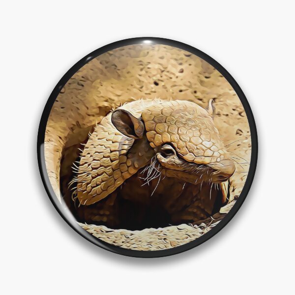 Item preview, Armadillo Portrait designed and sold by RevolutionInPaint.