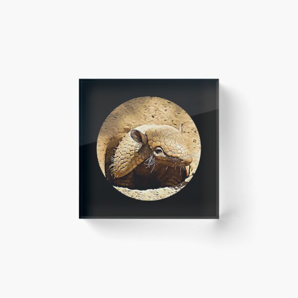 Item preview, Armadillo Portrait designed and sold by RevolutionInPaint.