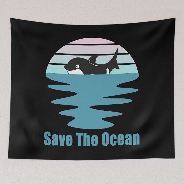 Item preview, Save The Ocean Oceans Conservation Whale And Sea designed and sold by Jason Gilbert.