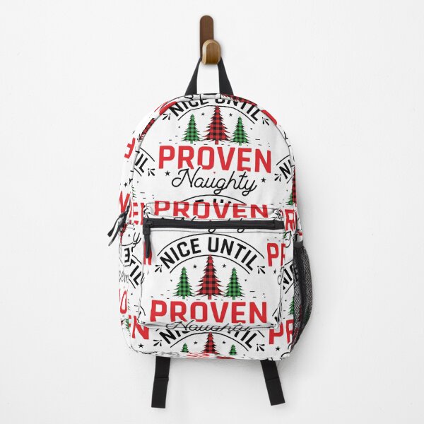 Item preview, Nice until proven naughty - merry x mas, christmas mood designed and sold by Delandor.