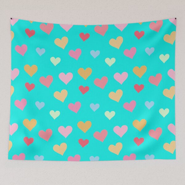 Item preview, Colorful hand drawn hearts designed and sold by ciaobebo.