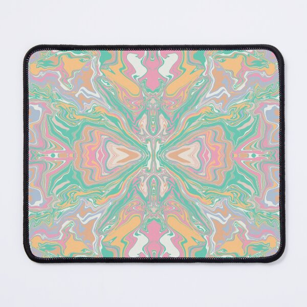 Item preview, Rorschach pastello | liquid pour | marble art designed and sold by Amanda Ozga.