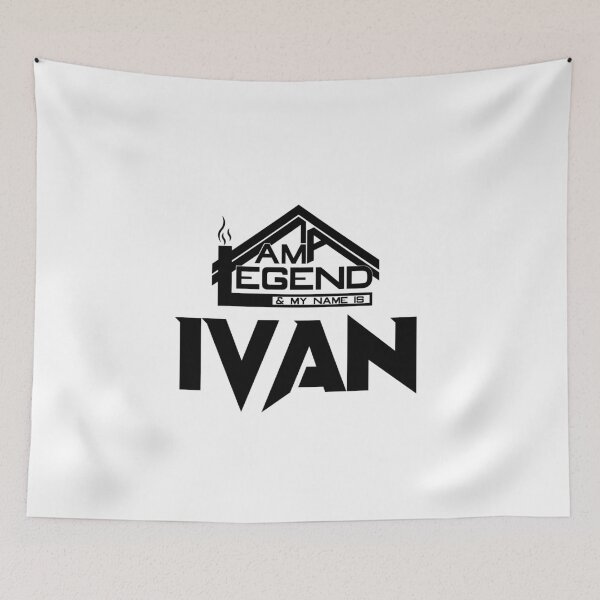 Item preview, I am a Legend & My Name Is Ivan ( I am Legendary ) designed and sold by koreatvtea.