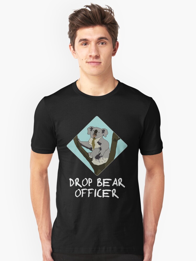 Alternate view of Drop Bears Preservation Society Slim Fit T-Shirt