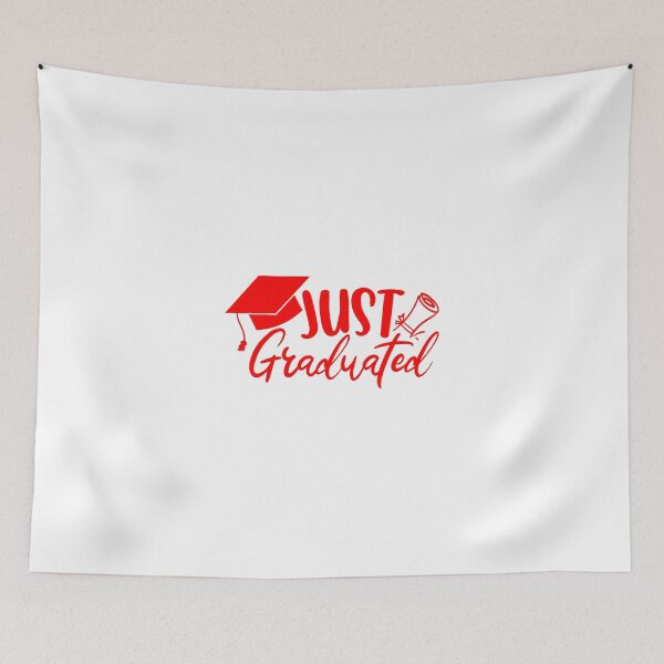 Item preview, Just Graduated Graduation Quote designed and sold by Open Canvas.