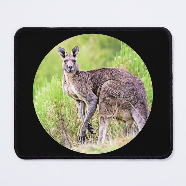 Item preview, Kangaroo Portrait designed and sold by RevolutionInPaint.