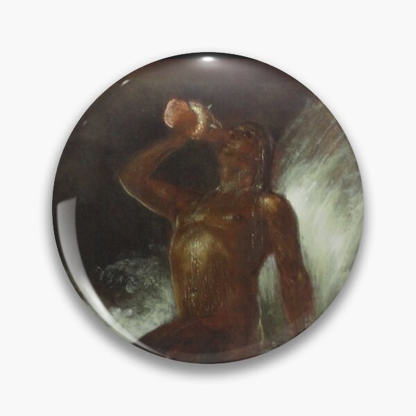 Item preview,  Triton Blowing on a Conch (Triton auf einer Muschel blasend) -  Arnold Böcklin designed and sold by Vintage Designs +.