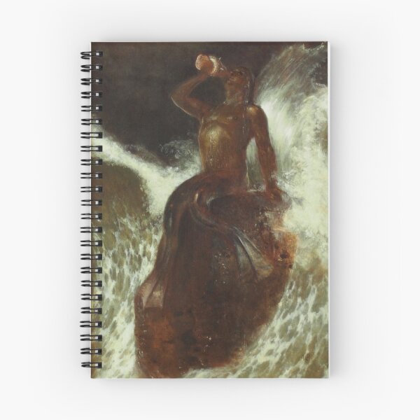 Item preview,  Triton Blowing on a Conch (Triton auf einer Muschel blasend) -  Arnold Böcklin designed and sold by Vintage Designs +.