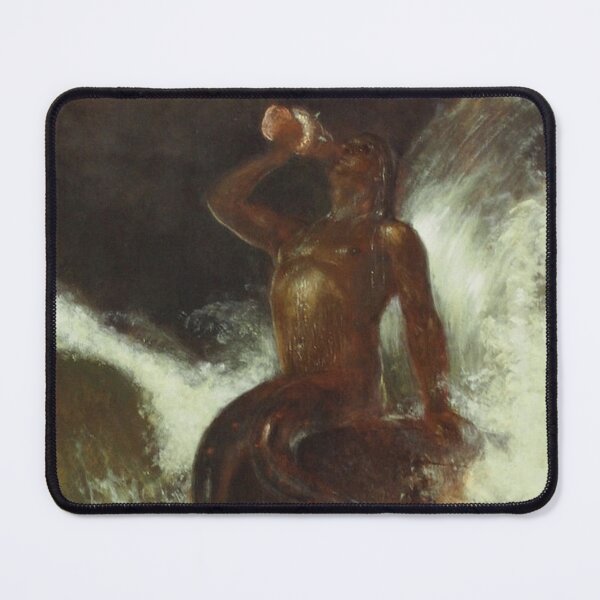 Item preview, Triton Blowing on a Conch (Triton auf einer Muschel blasend) - Arnold Böcklin designed and sold by Vintage Designs +.