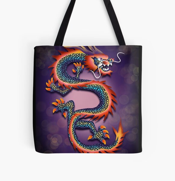 Book Tote bag Gargoyle creature bag, market bag aesthetic Tote bag beach  Tote