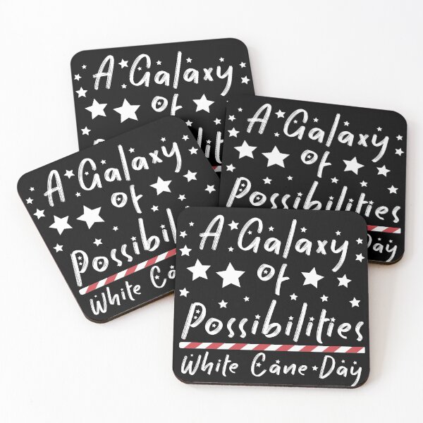 Item preview, White Cane Day: A Galaxy of Possibilities designed and sold by Unicorny-Design.