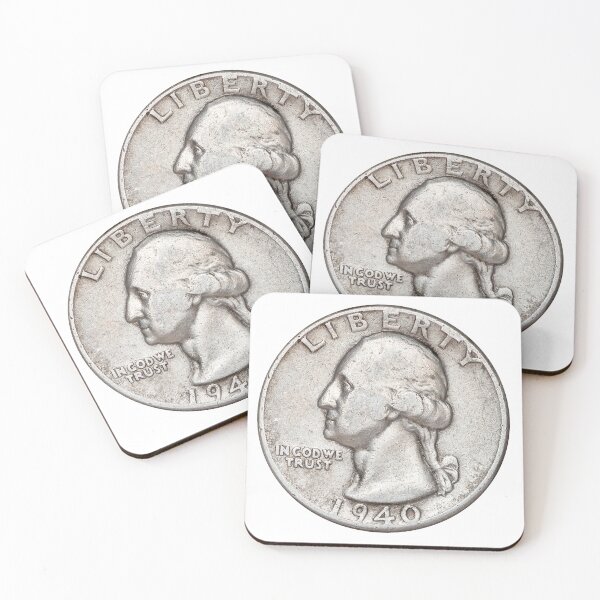 Item preview, WW2 Washington Quarter Dollar Coin designed and sold by numeeshop.