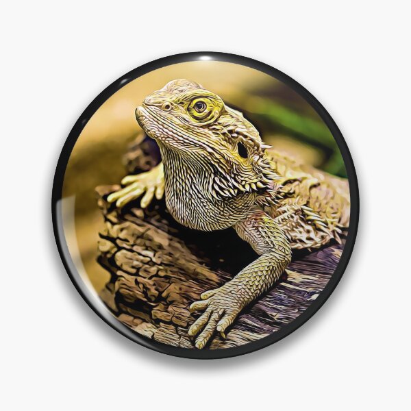 Item preview, Bearded Dragon Portrait designed and sold by RevolutionInPaint.