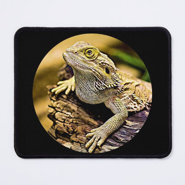 Item preview, Bearded Dragon Portrait designed and sold by RevolutionInPaint.