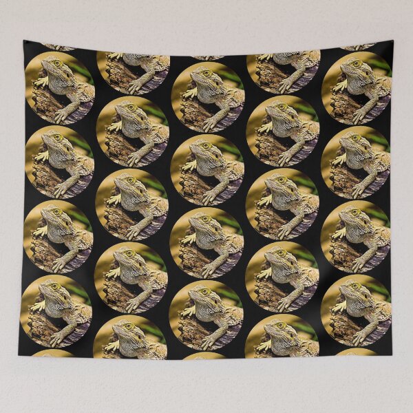 Item preview, Bearded Dragon Portrait designed and sold by RevolutionInPaint.