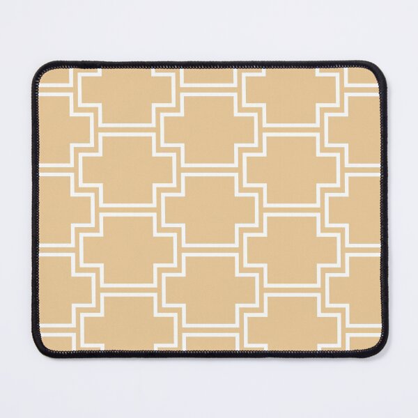 Item preview, Yellow and White Tessellation Line Pattern 2 Pairs Valspar 2022 Color of the Year Delighted Moon 3004-6A - Colour Trends designed and sold by ColorOfTheYears.
