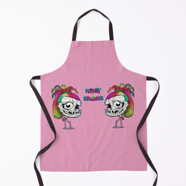 Item preview, Rainbow Dreadlock Funky Skull Skeleton: funkin fabulous designed and sold by iduzarts.