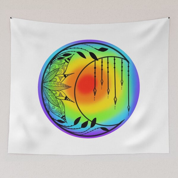 Item preview, MOON MANDALA designed and sold by barasha1111.