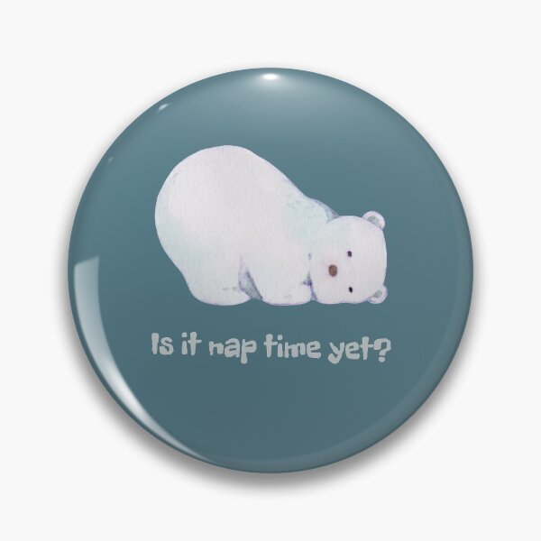 Item preview, Is It Nap Time Yet? Cute Little Sleepy Ice Bear designed and sold by Rebel-Design.